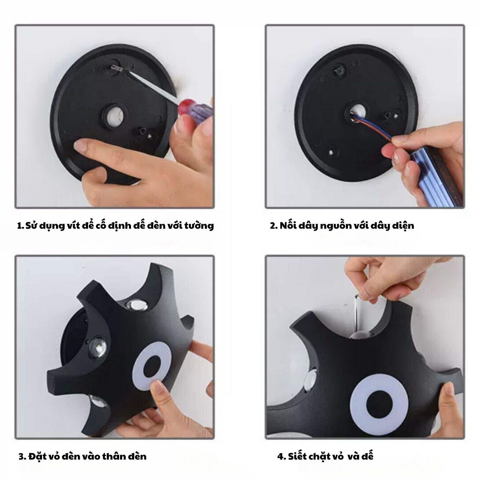 Đèn vách ngoài trời VNT-6019