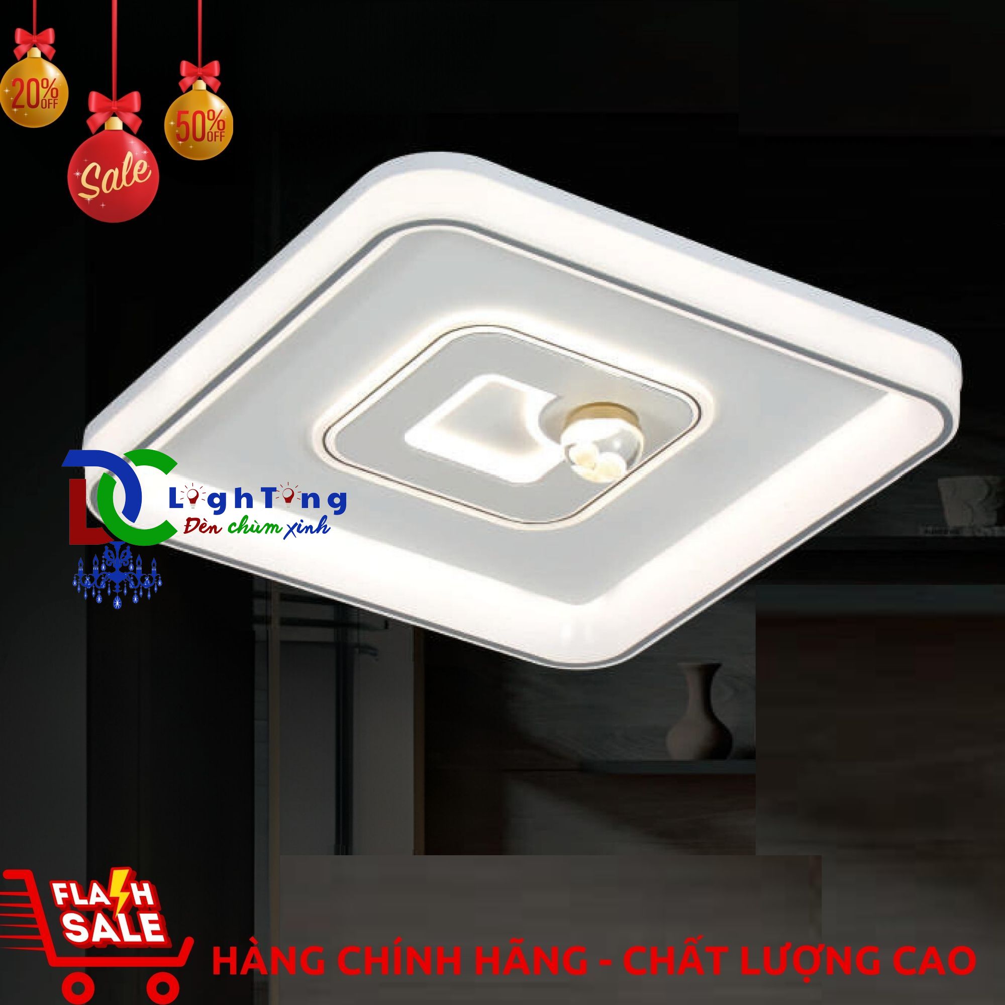 Tại sao bạn nên sử dụng đèn led ốp trần hiện đại ?