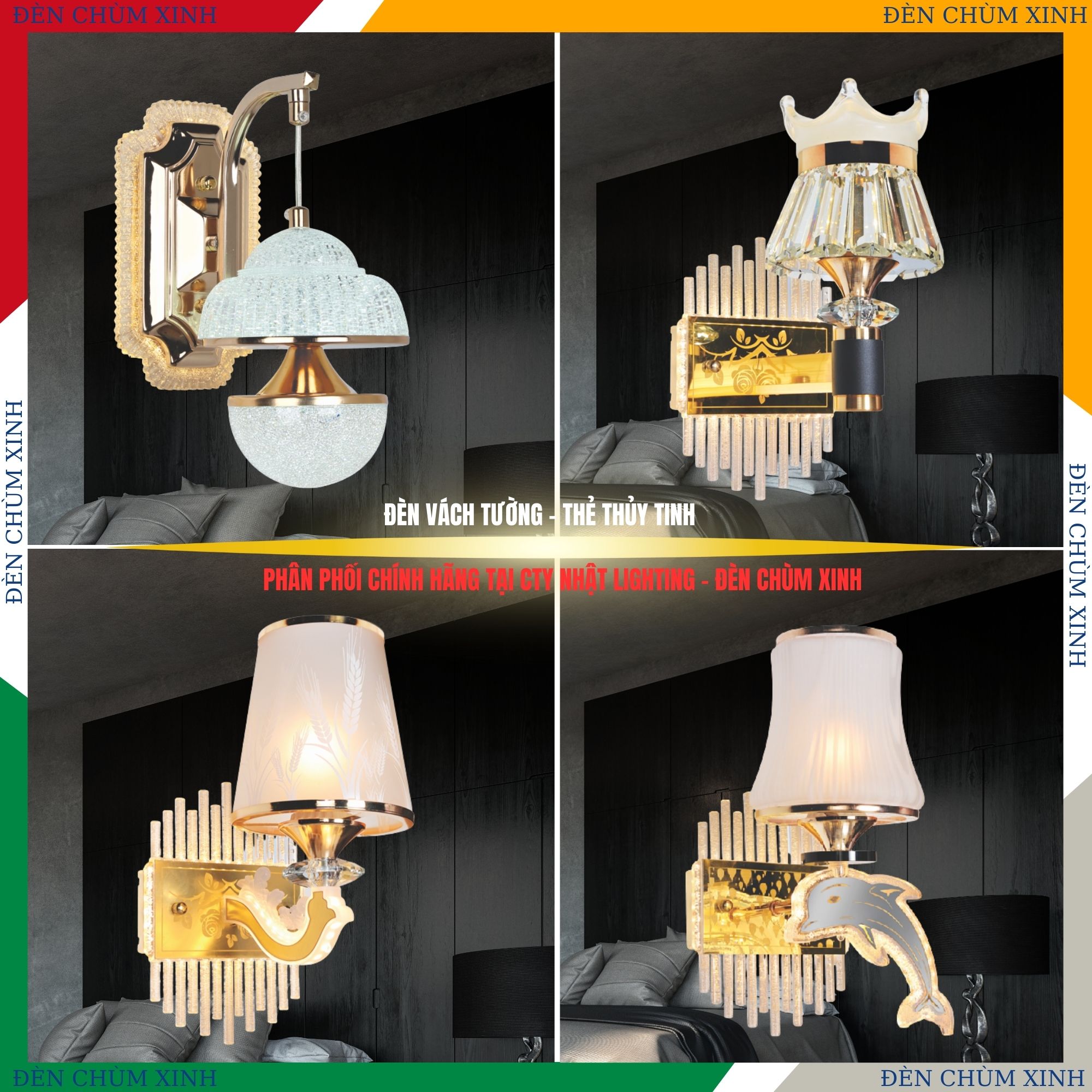 ĐÈN VÁCH TƯỜNG NV-8617 HÀNG CHÍNH HÃNG