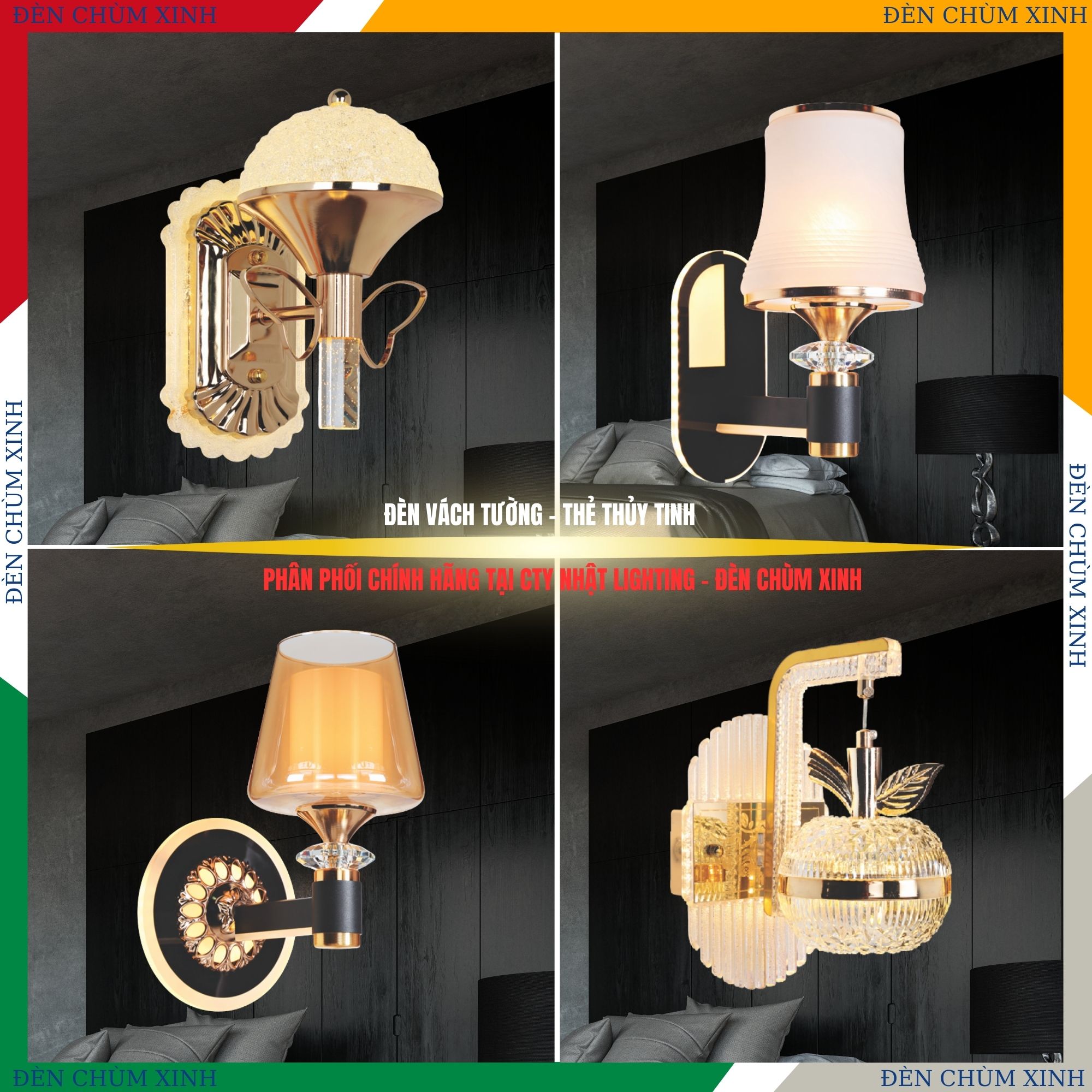 ĐÈN VÁCH TƯỜNG NV-8003 HÀNG CHÍNH HÃNG