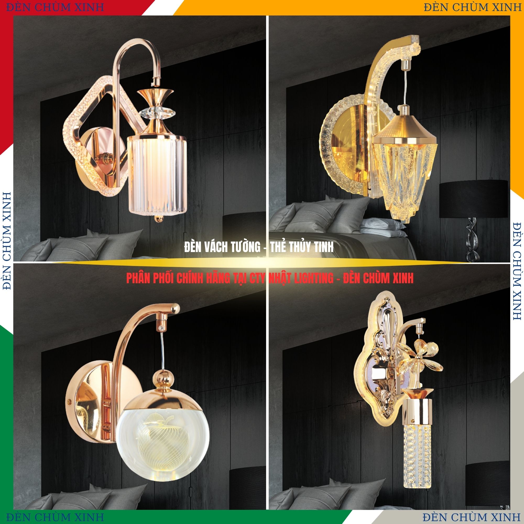 ĐÈN VÁCH TƯỜNG NV-8619 HÀNG CHÍNH HÃNG