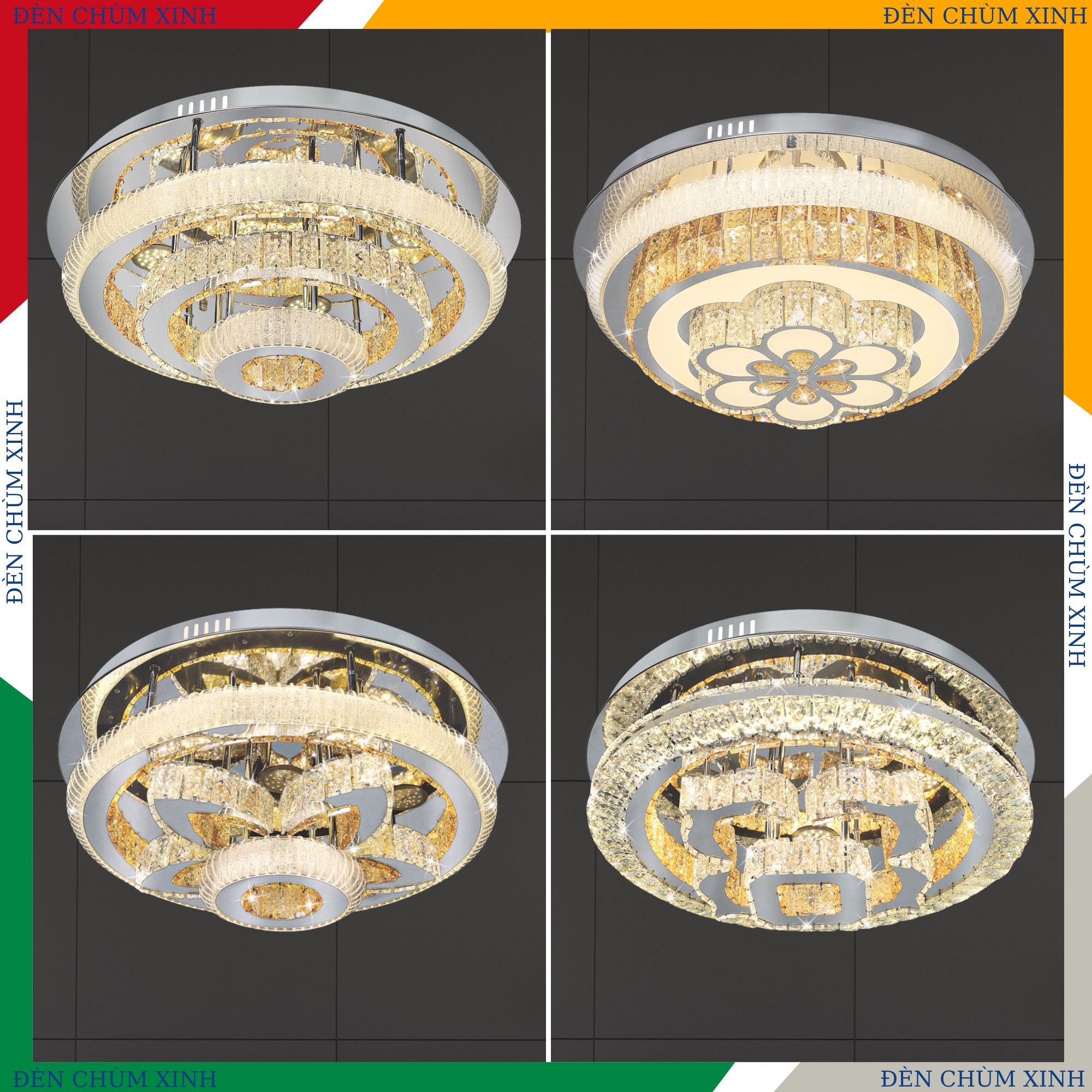 ĐÈN MÂM ỐP TRẦN PHA LÊ NC-837 HÀNG CHÍNH HÃNG