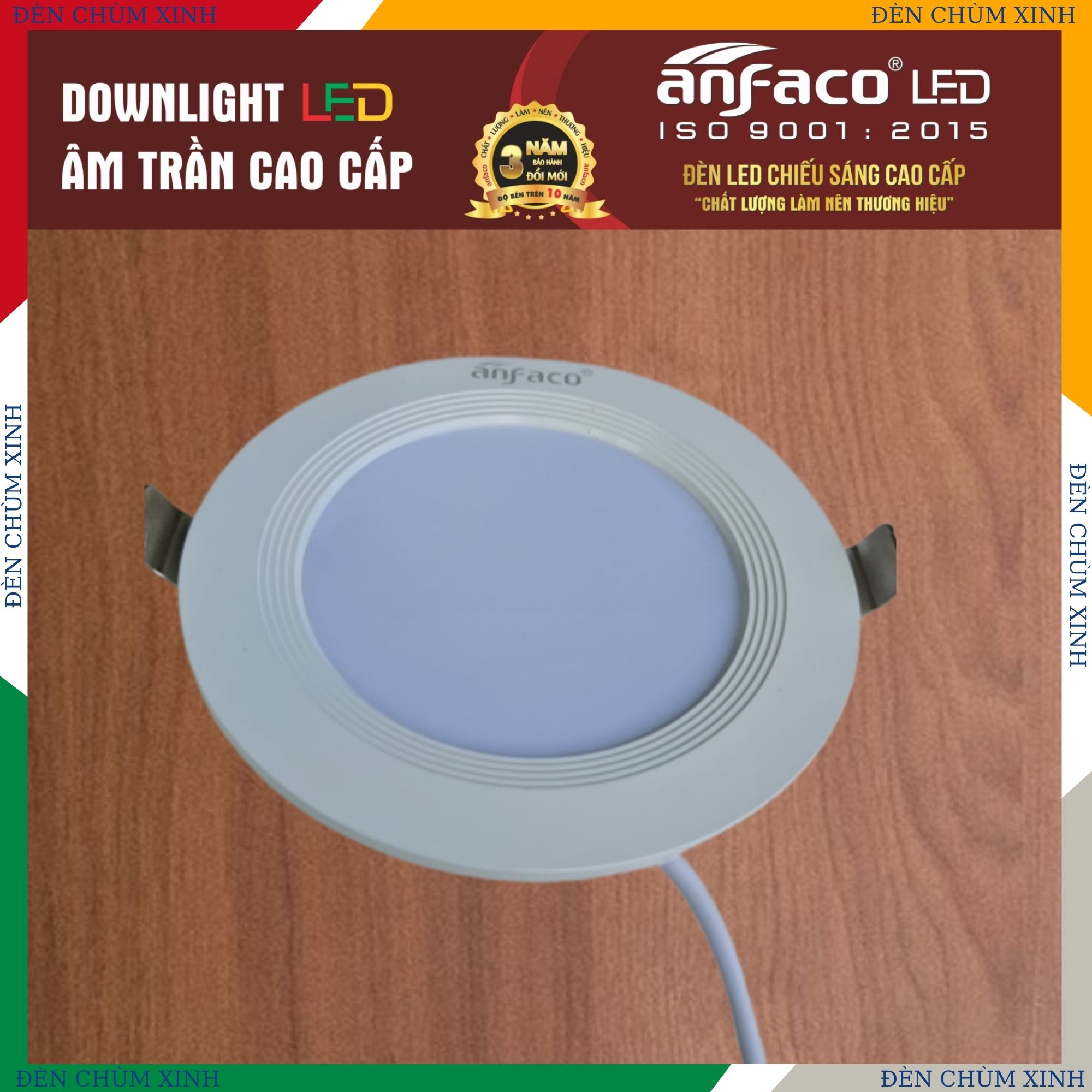 ĐÈN ÂM TRẦN AFC-400T/8W CHÍNH HÃNG ANFACO