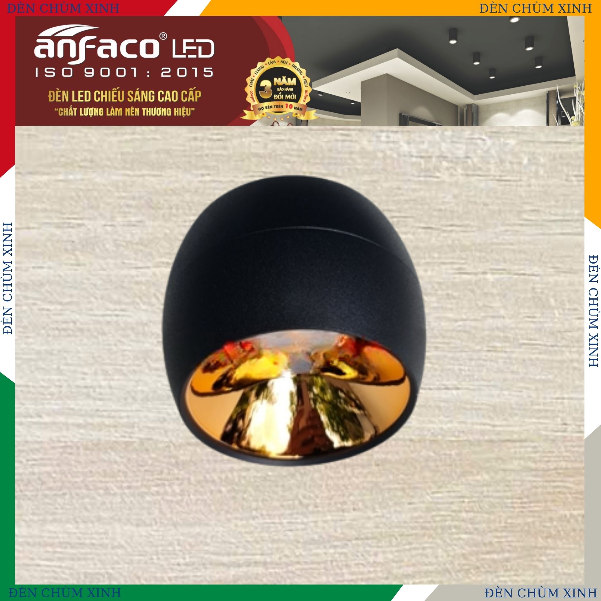 ĐÈN LED NỔI AFC-653D LED 7W CHÍNH HÃNG ANFACO