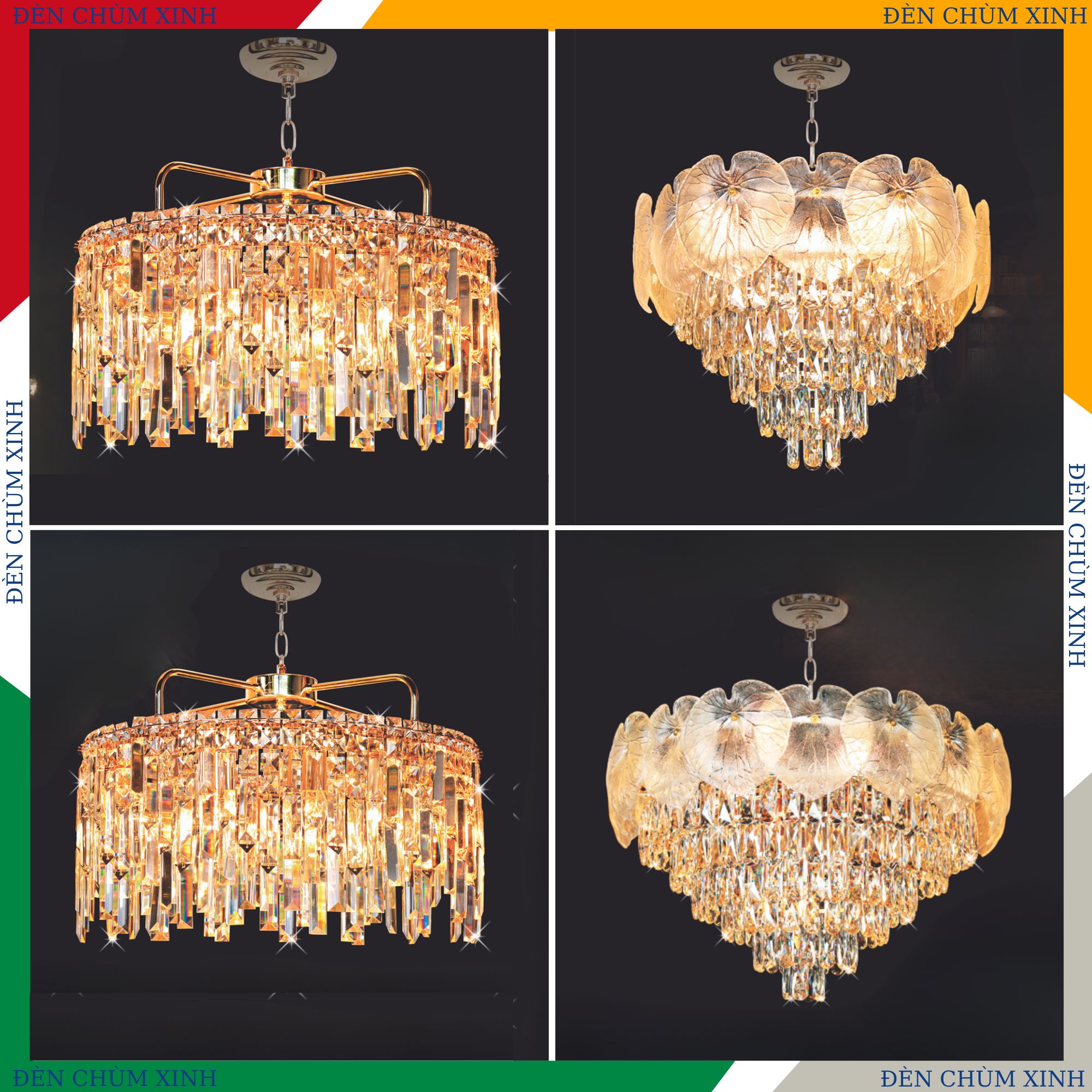 ĐÈN CHÙM TÂN CỔ ĐIỂN NC-2171B HÀNG CHÍNH HÃNG