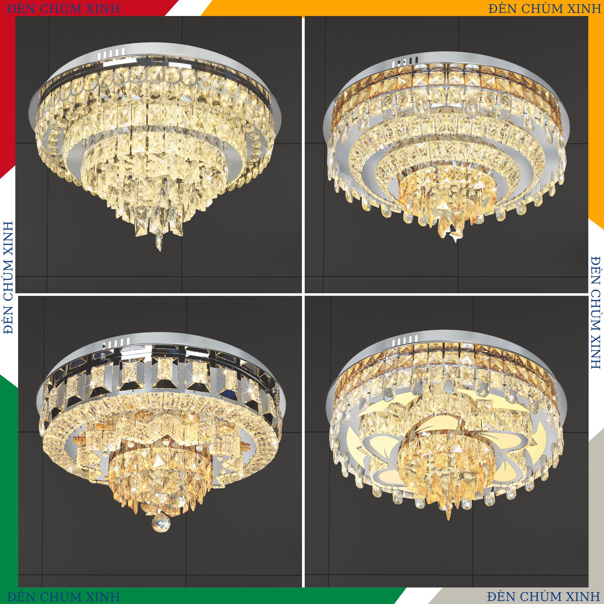 ĐÈN MÂM ỐP TRẦN PHA LÊ NC-816 HÀNG CHÍNH HÃNG