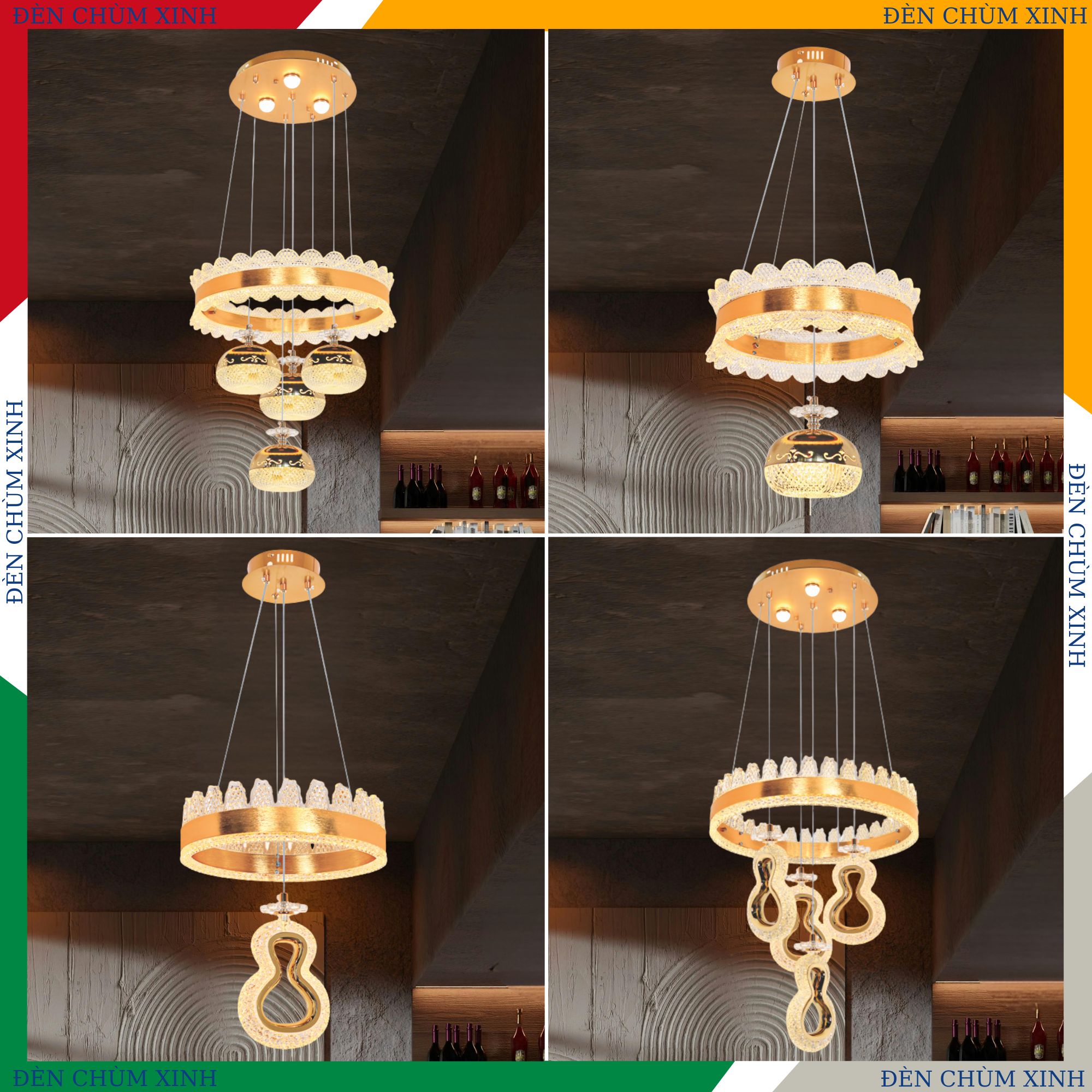 ĐÈN THẢ LED HIỆN ĐẠI NB-651/4 HÀNG CHÍNH HÃNG