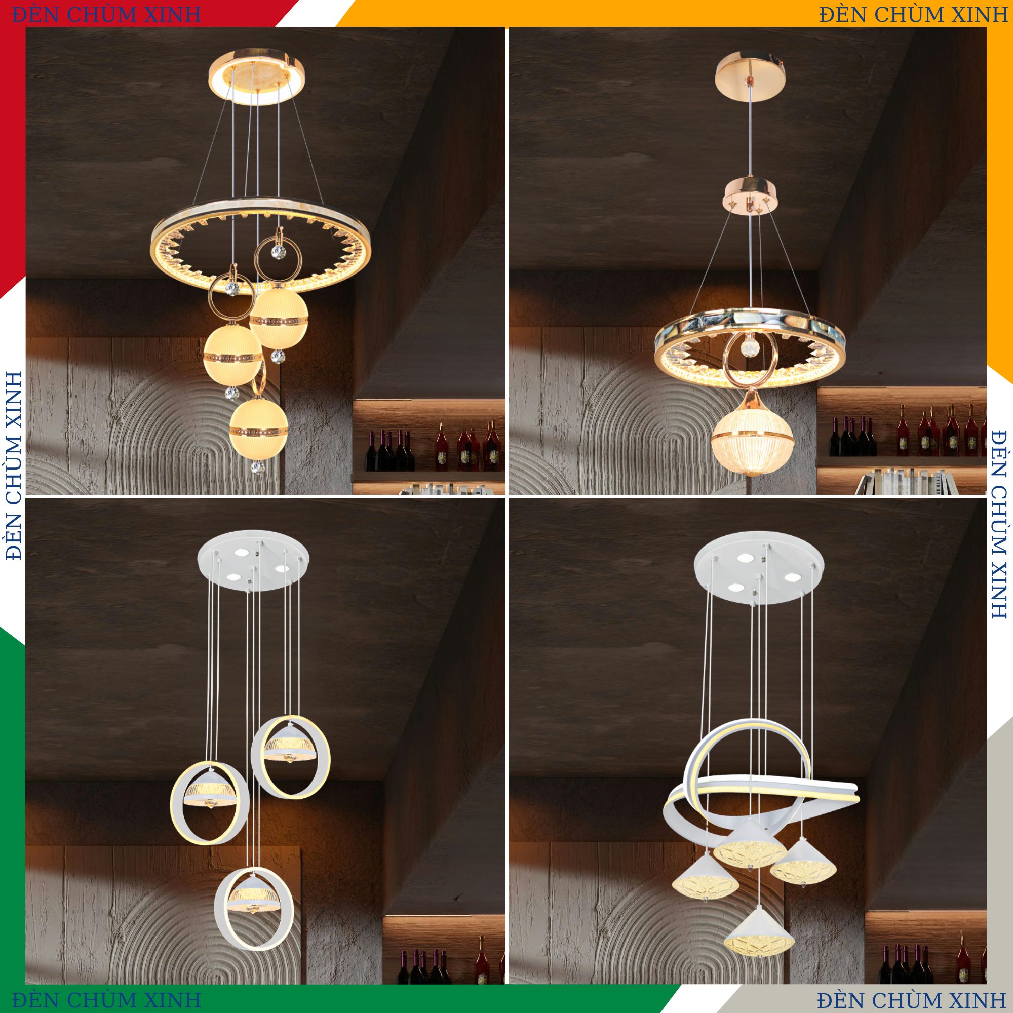 ĐÈN THẢ LED HIỆN ĐẠI NB-2130 HÀNG CHÍNH HÃNG