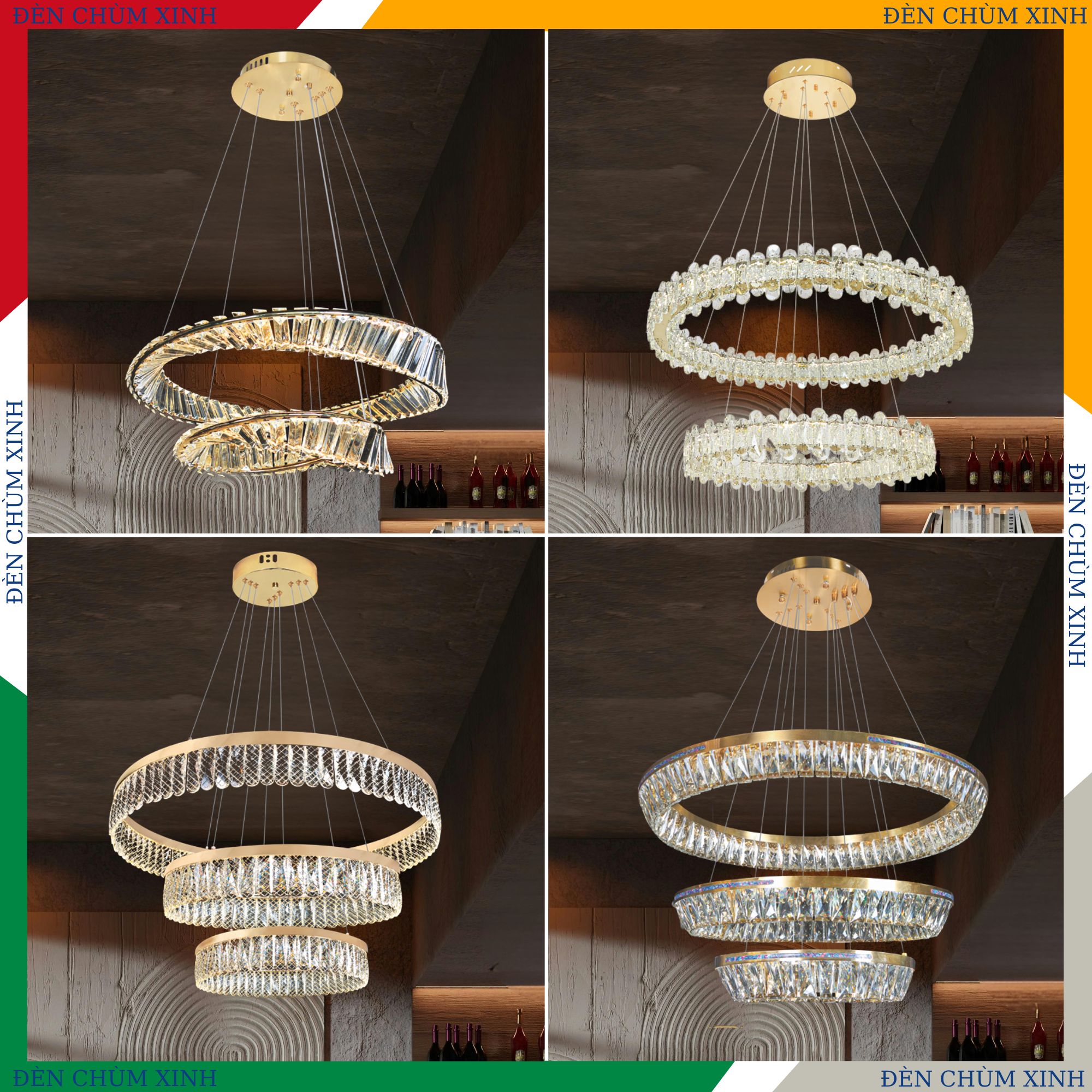 ĐÈN THẢ LED PHA LÊ NB-8091B HÀNG CHÍNH HÃNG