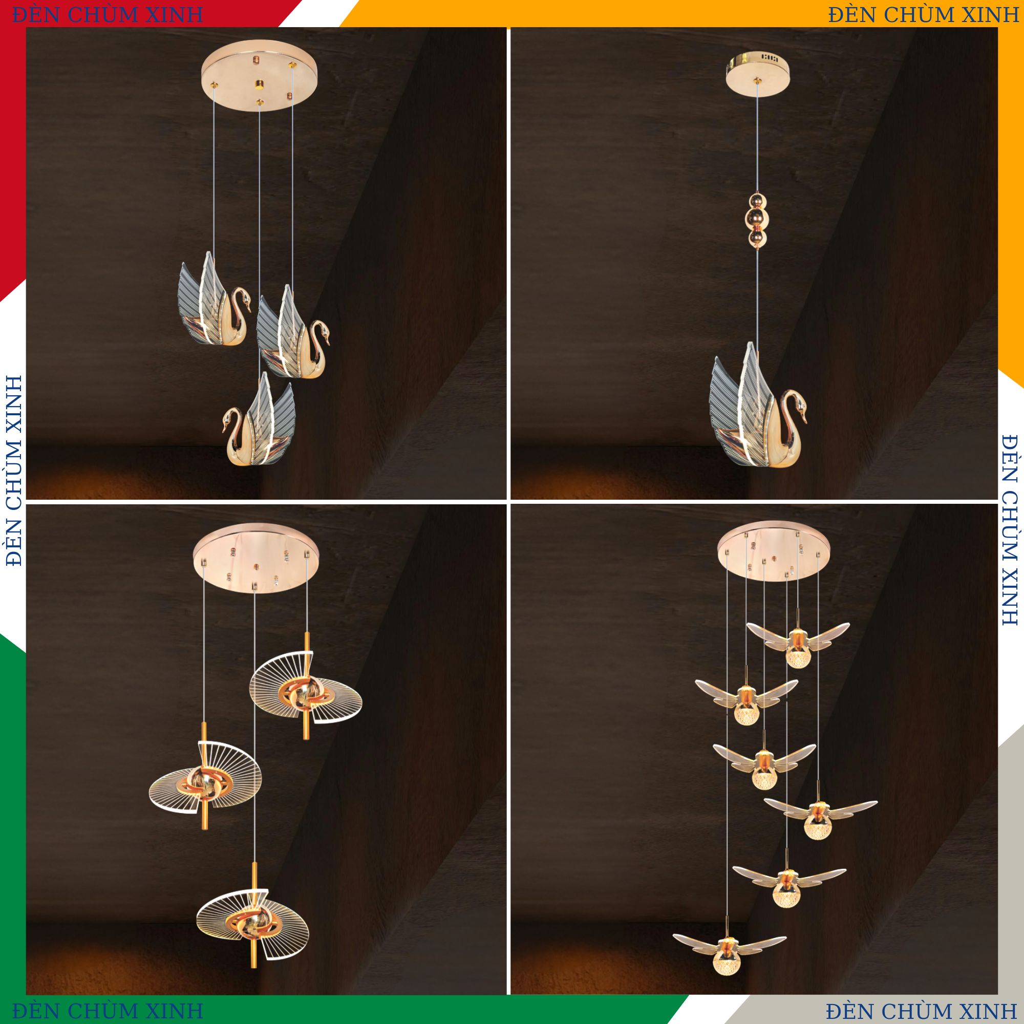 ĐÈN THẢ LED HIỆN ĐẠI NB-026 HÀNG CHÍNH HÃNG