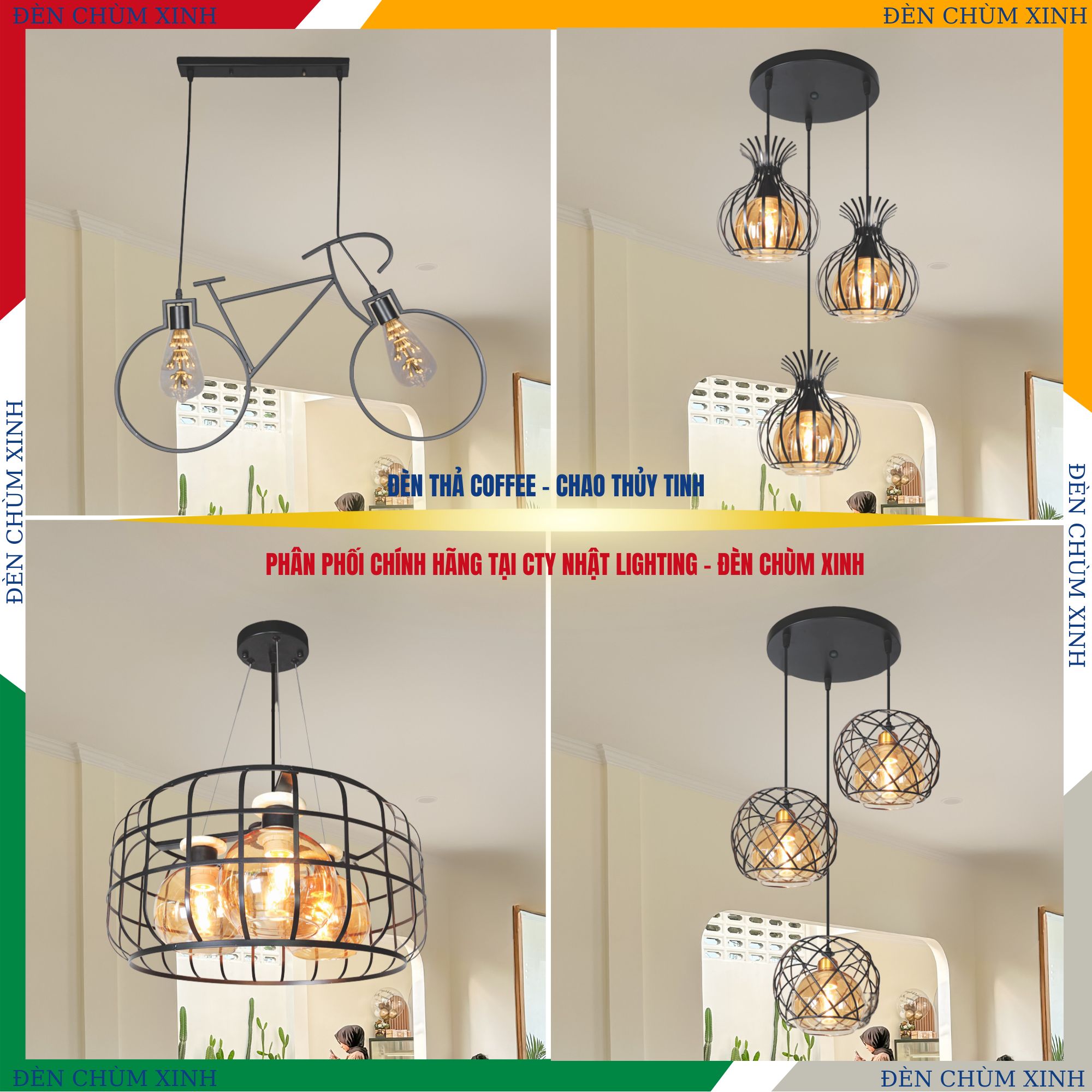 ĐÈN THẢ CAFE NB-019 HÀNG CHÍNH HÃNG