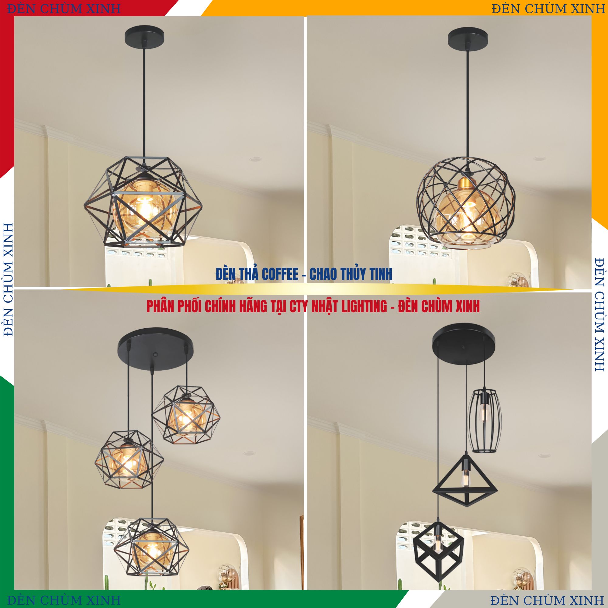 ĐÈN THẢ LED CAFE NB-1042 HÀNG CHÍNH HÃNG