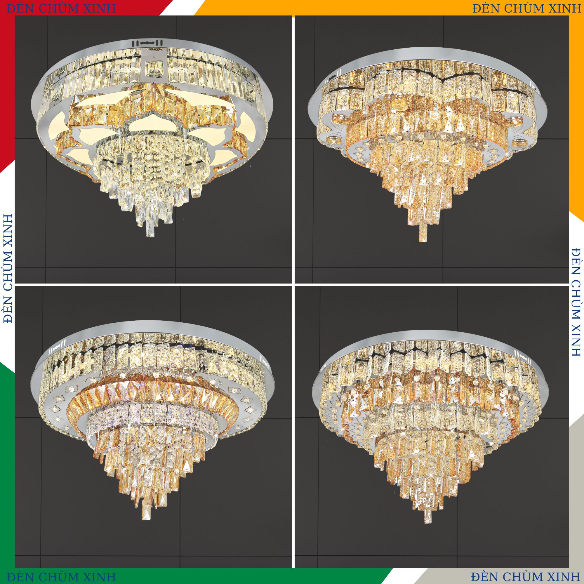 ĐÈN MÂM ỐP TRẦN PHA LÊ NC-829 HÀNG CHÍNH HÃNG