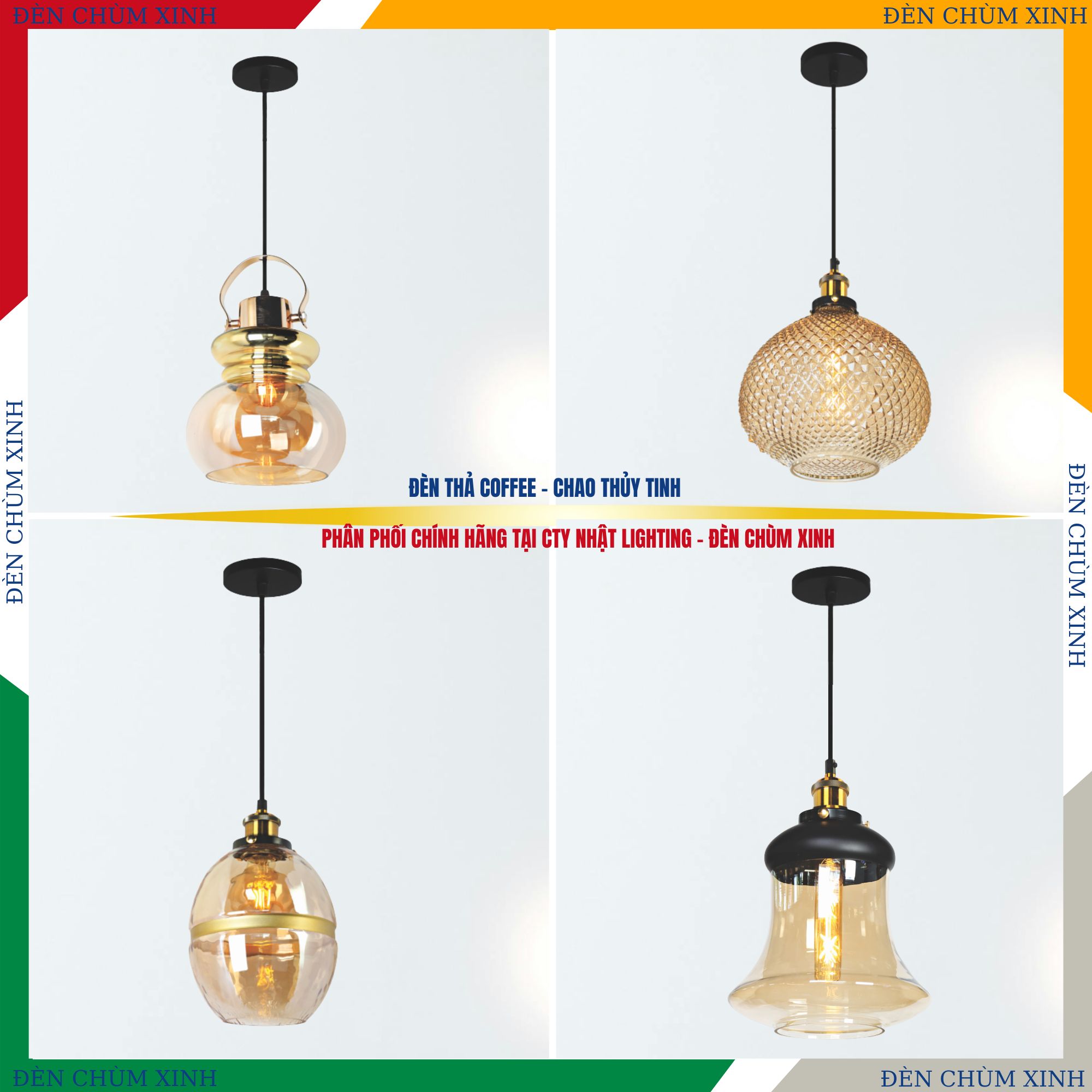 ĐÈN THẢ LED CAFE NB-3217 HÀNG CHÍNH HÃNG