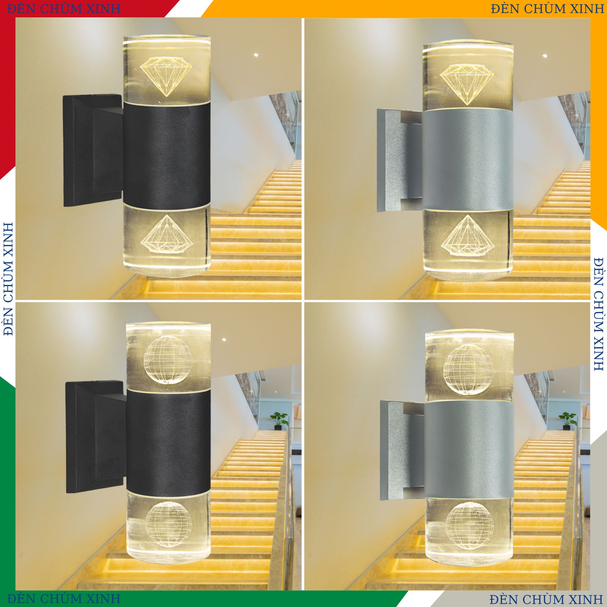 ĐÈN VÁCH TƯỜNG LED NX-2679D HÀNG CHÍNH HÃNG