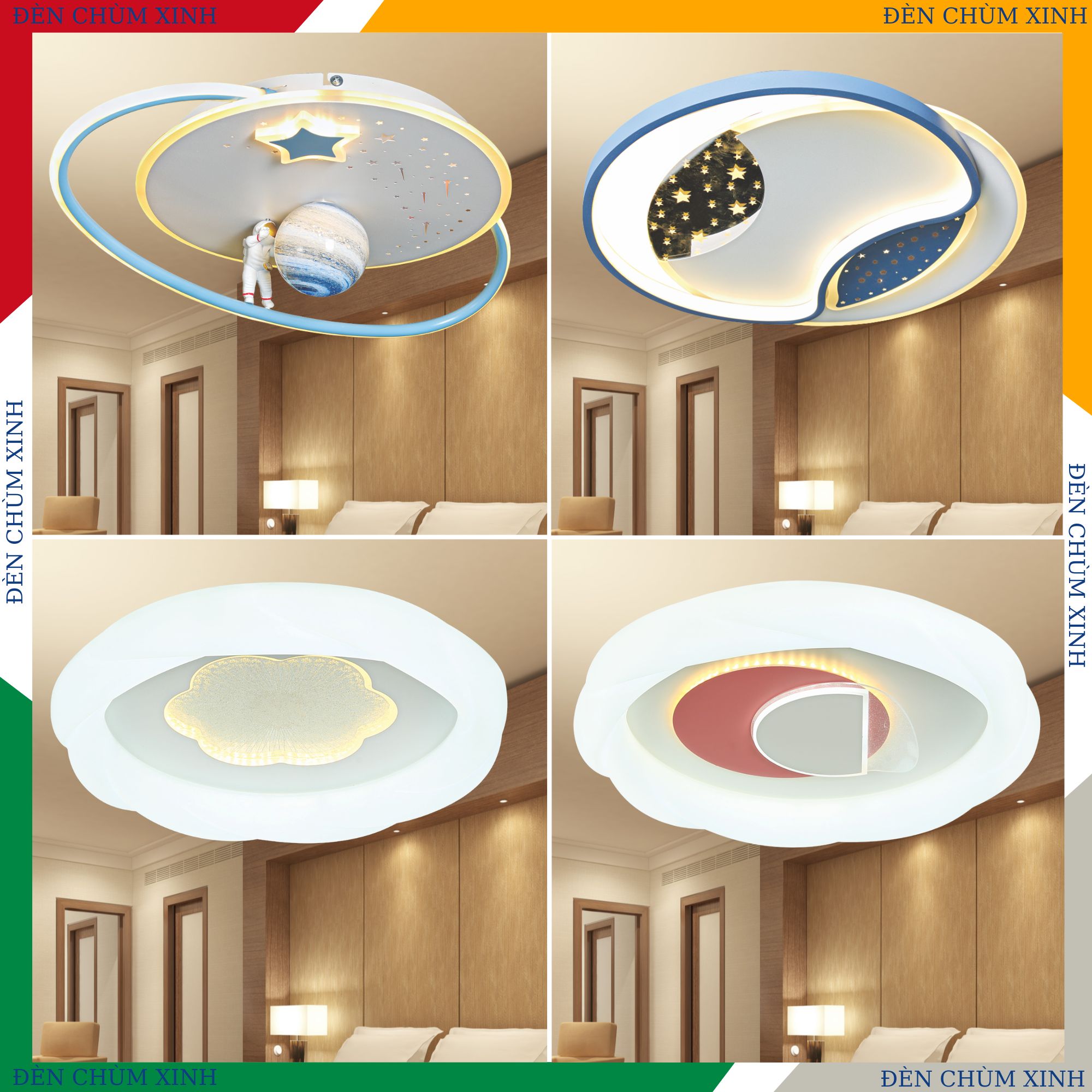 ĐÈN ỐP TRẦN LED NC-9961B HÀNG CHÍNH HÃNG