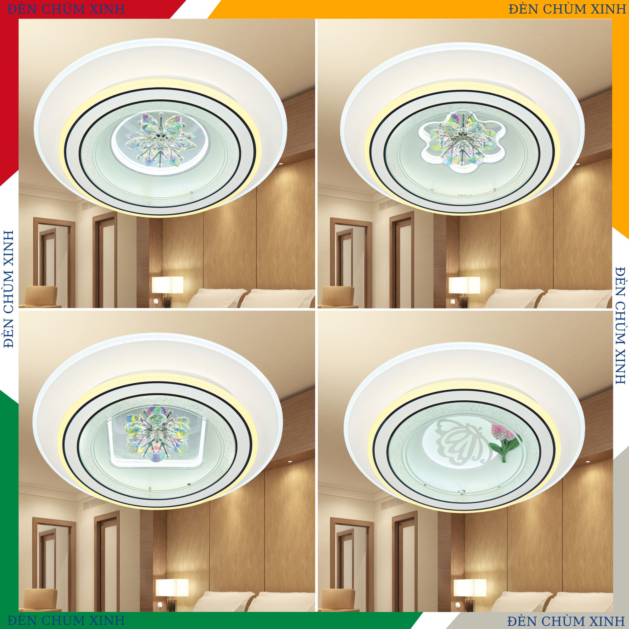 ĐÈN ỐP TRẦN LED NC-838 HÀNG CHÍNH HÃNG