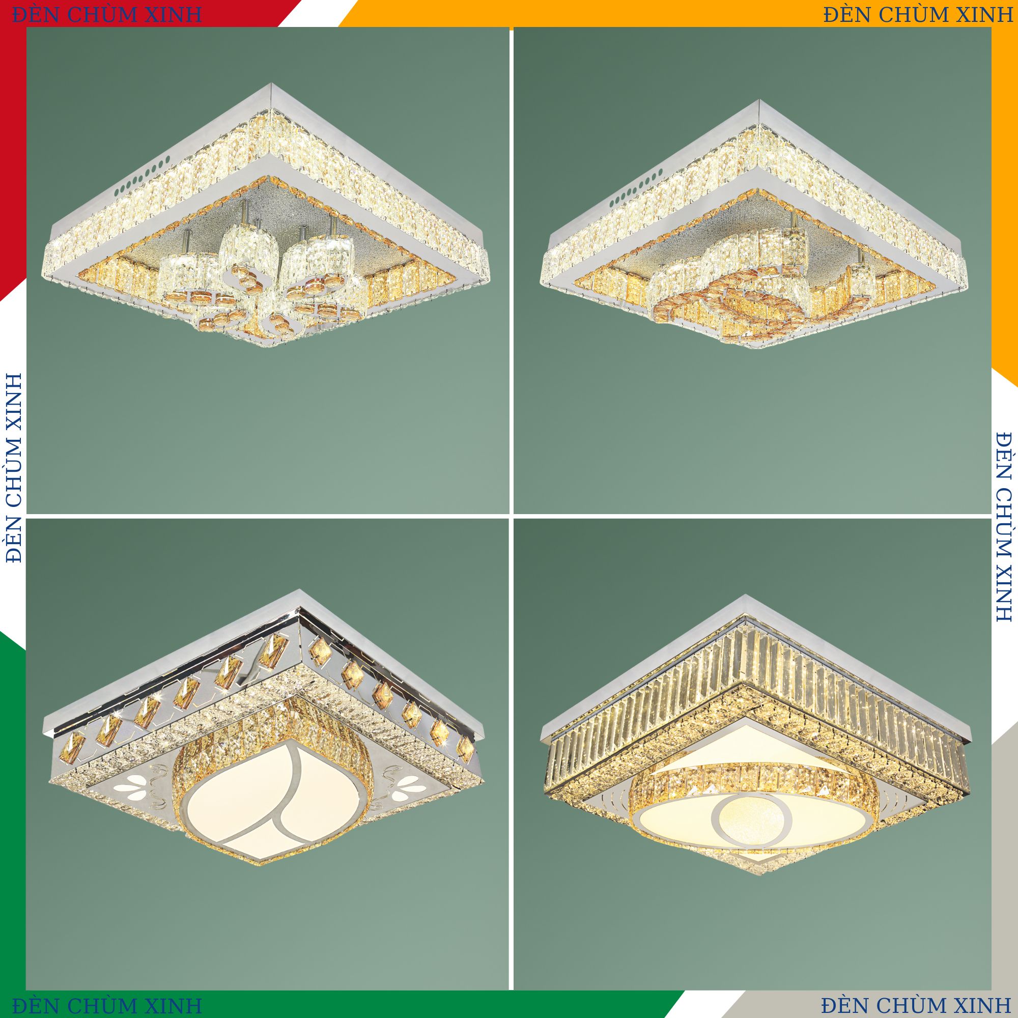 ĐÈN ỐP TRẦN PHA LÊ NC-6044 HÀNG CHÍNH HÃNG