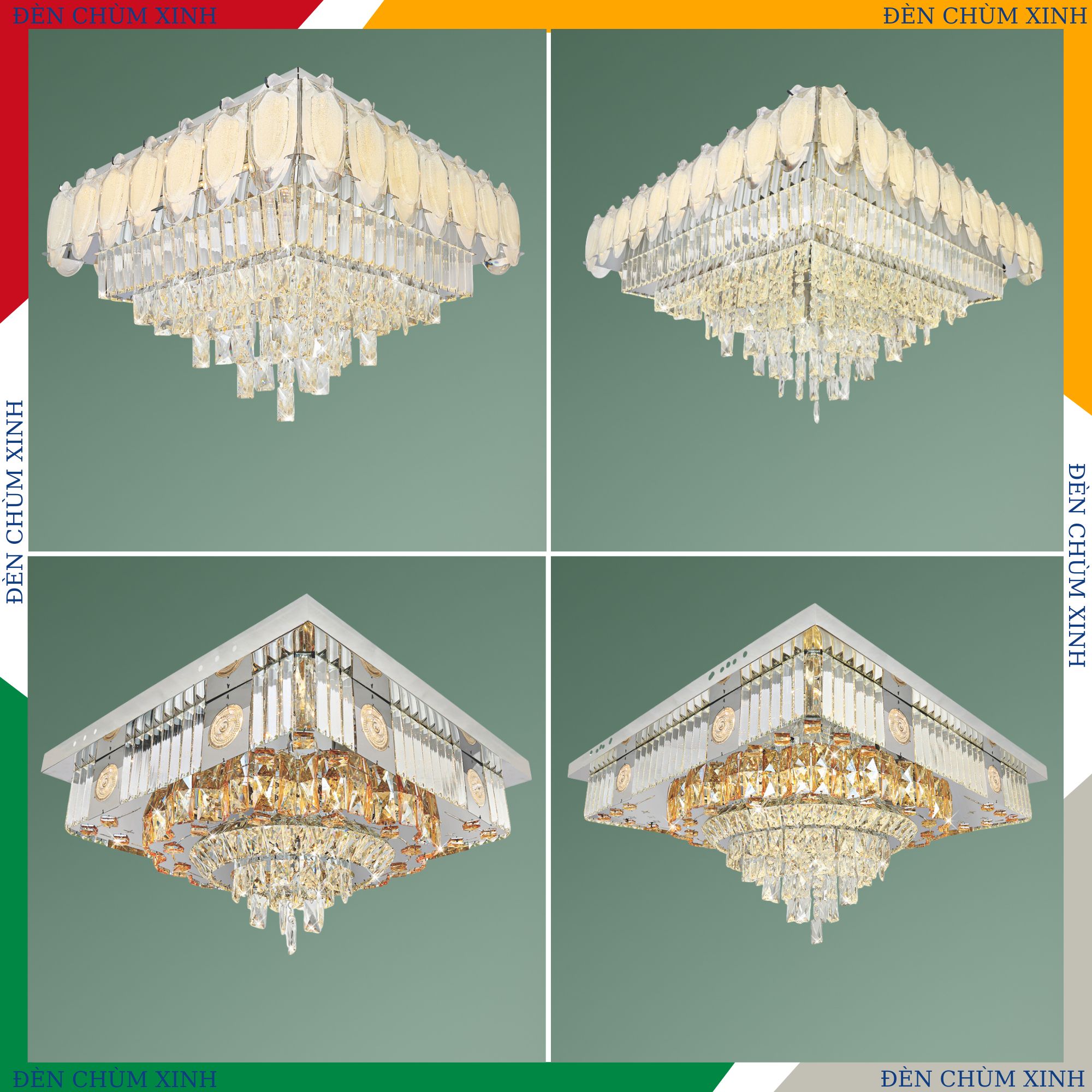 ĐÈN ỐP TRẦN PHA LÊ NC-818B HÀNG CHÍNH HÃNG