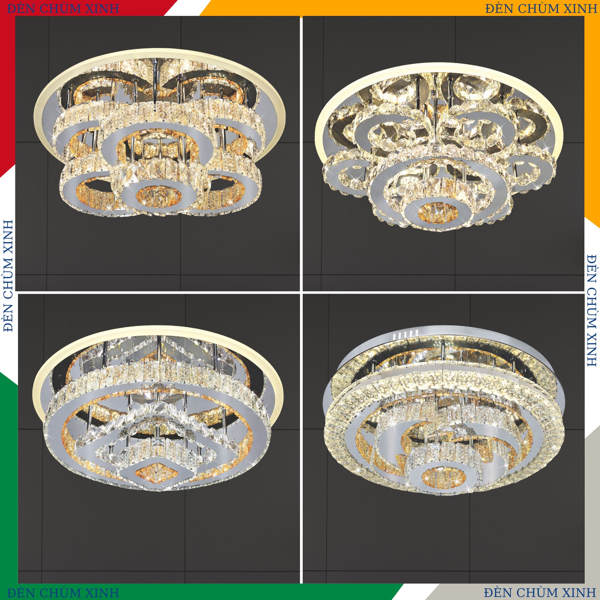 ĐÈN MÂM ỐP TRẦN PHA LÊ NC-308 HÀNG CHÍNH HÃNG