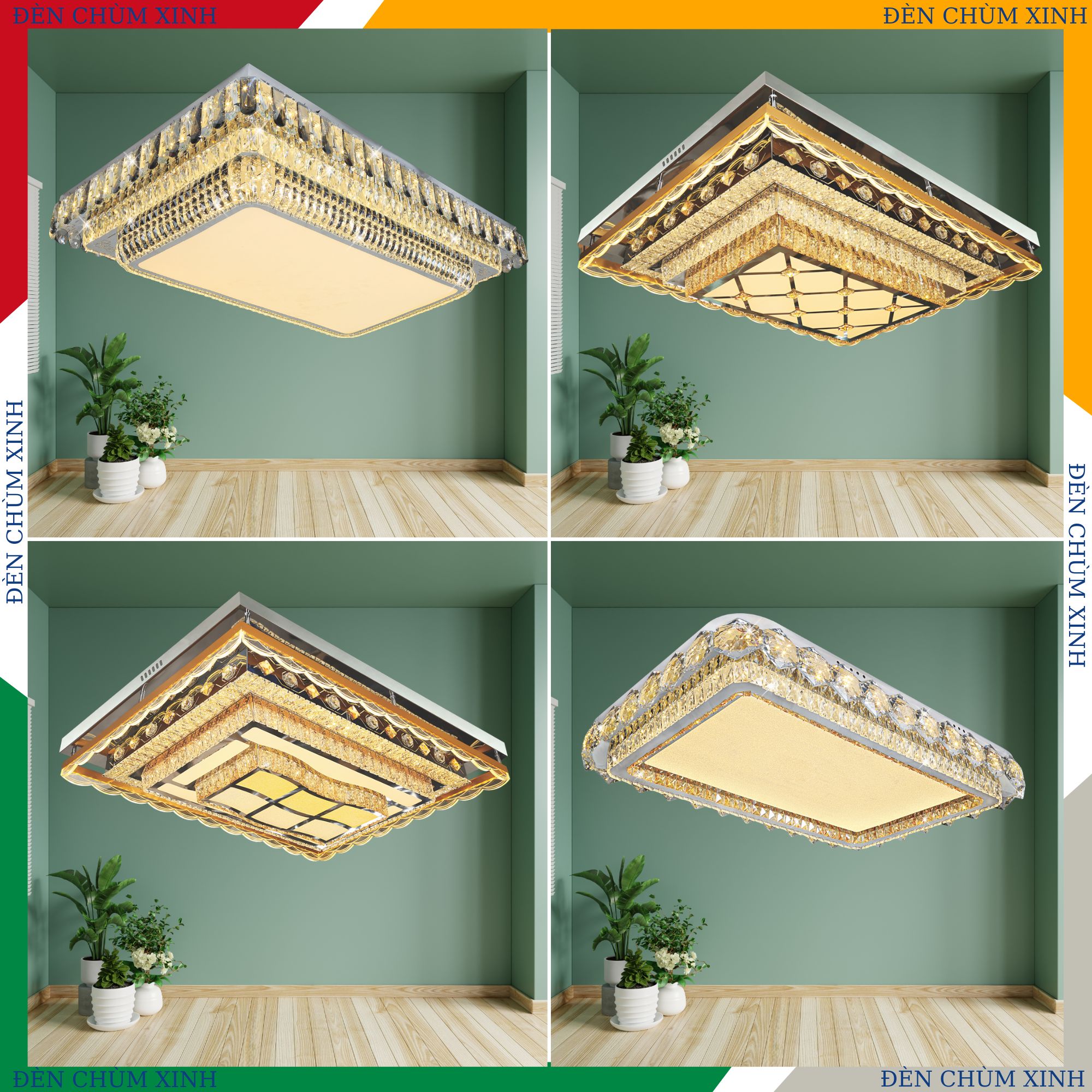 ĐÈN MÂM ỐP TRẦN PHA LÊ NC-930 HÀNG CHÍNH HÃNG