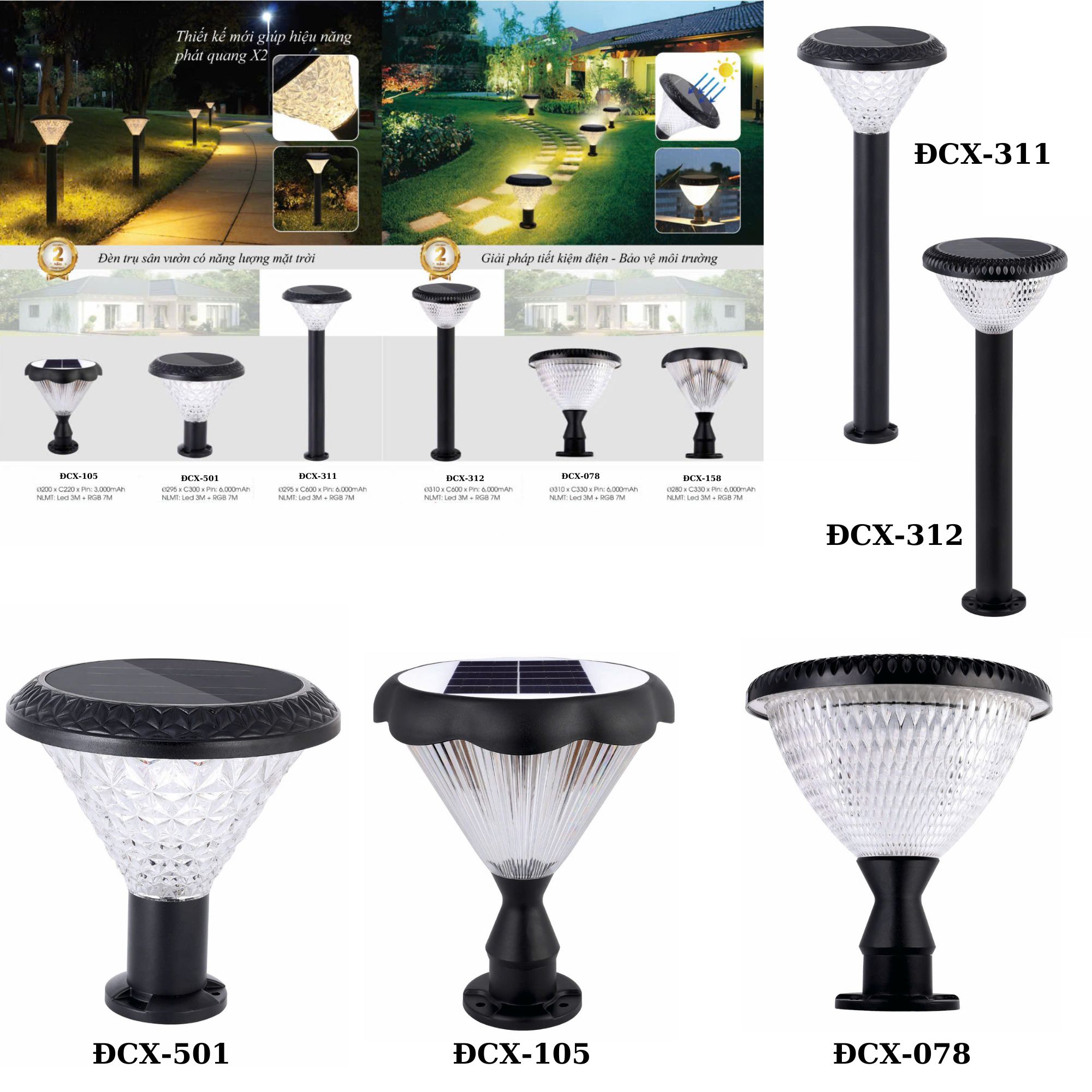 CÓ NÊN MUA ĐÈN TRỤ ĐỂ TRANG TRÍ SÂN VƯỜN KHÔNG ? 